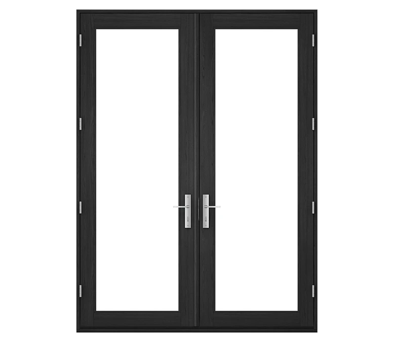 Pella Reserve Contemporary Wood Hinged Patio Door in Chandler